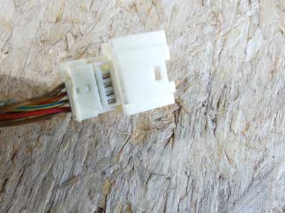 Mercedes White 10 Pole 8 Wire Female Connector 22154508286